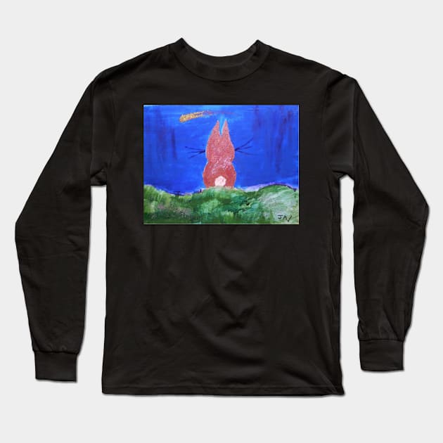 I'm waiting for you! Long Sleeve T-Shirt by sarahoo